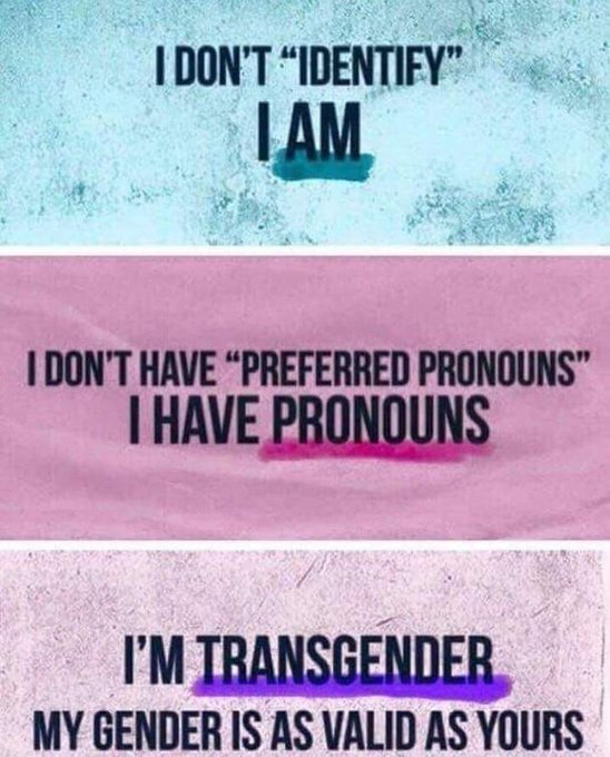 I am a #woman my pronouns are she/her I am #transgender but #TransWomenareWomen I am #valid https://t<a href="/tag/woman"class="tags">#woman</a><a href="/tag/transgender"class="tags">#transgender</a><a href="/tag/valid"class="tags"><span>#valid</span></a><a href="/tag/transwomenarewomen"class="tags"><span>#transwomenarewomen</span></a>