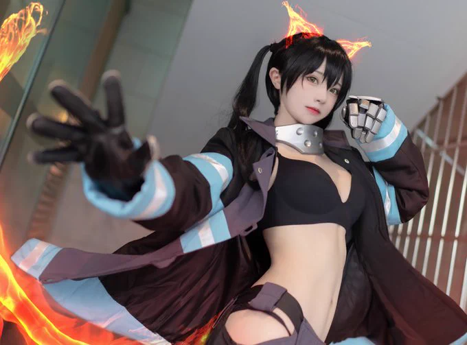 環古達 炎炎ノ消防隊 コスプレ セット Nyacos-コスプレ衣装専門店 on X: 