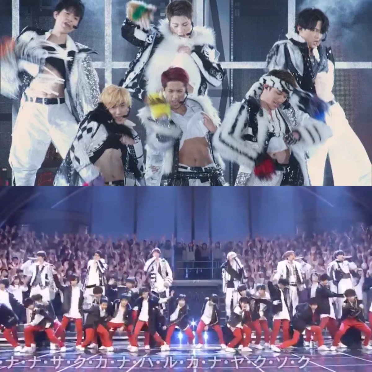 tones6stone's tweet photo. 同じ衣装なのに可愛いからオシャレからカッコイイからワイルドまで演出出来るSixTONESが大好きですねぇ https://t.co/CU3s7dhPa4