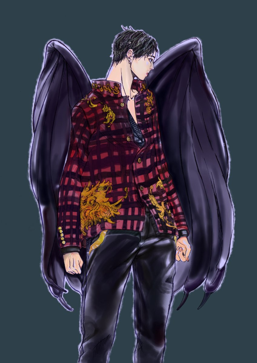 akaitumuzi's tweet image. 動画の元絵～🎥
新式GIF動画失敗したので、旧式のほう。
『ほんとうのはねは？』⇒

#東方神起LIVETOUR2019_XV🍇#Yunho　#東方神起　#TVXQ　#ユノ　#ユンホ　#유노윤호　#윤호