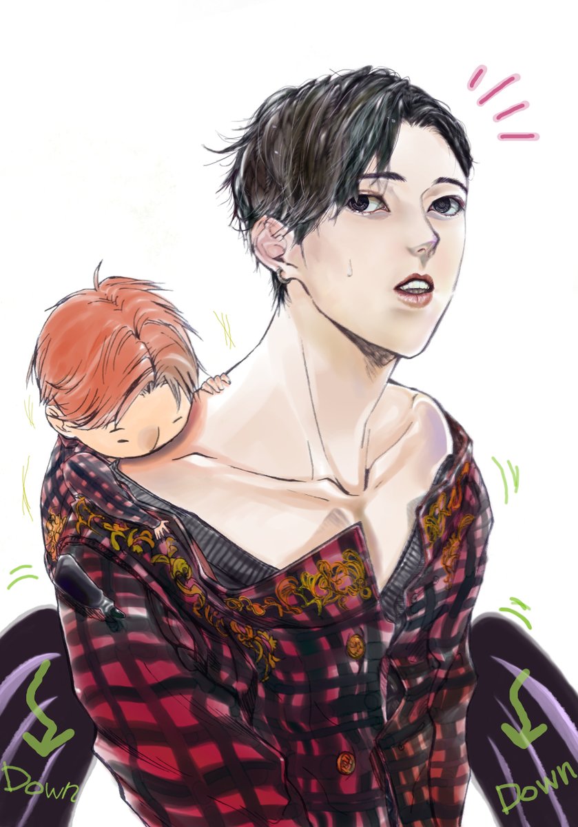 akaitumuzi's tweet image. 動画の元絵～🎥
新式GIF動画失敗したので、旧式のほう。
『ほんとうのはねは？』⇒

#東方神起LIVETOUR2019_XV🍇#Yunho　#東方神起　#TVXQ　#ユノ　#ユンホ　#유노윤호　#윤호