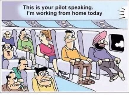 budimandjatmiko's tweet photo. Pilot             : I'm WFH today...
Passengers: WTF !! 😱😱😱 

#PenyegaranTL https://t.co/n9q5ECi9xr
