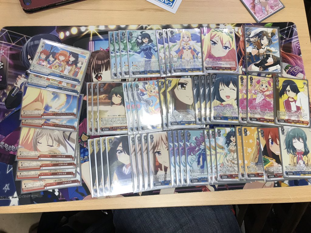 Ws ひなろじ優勝デッキレシピ カードボックス周南店 ヴァイスシュヴァルツ Wsdeckhll しろくろ速報