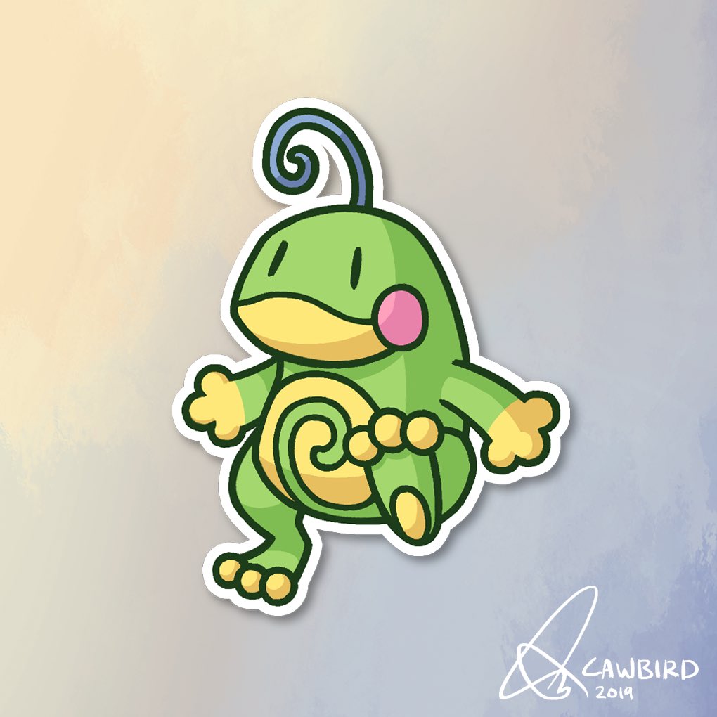 cawchat's tweet photo. Swirly toad #politoad #pokemon #chibi #johto #digitalart https://t.co/6yzMh7eQw1