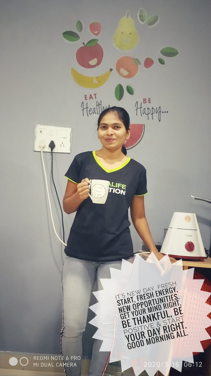 MDhulgunde's tweet photo. It's New Day, Fresh 🍃💦 start, Fresh 🍃💦 Energy, New Opportunities. Get your Mind Right, be Thankful 😌, be Positive 🔰 & Start your Day ☀ Right.
..
Good morning all. 😍🎯💪🐠#morningafresh🔥🔥 #youwanthealthy #joinme💚 #freshtime🍃💦 #refresh #afreshLover❤ #7385521099 https://t.co/svBdnbnPRT