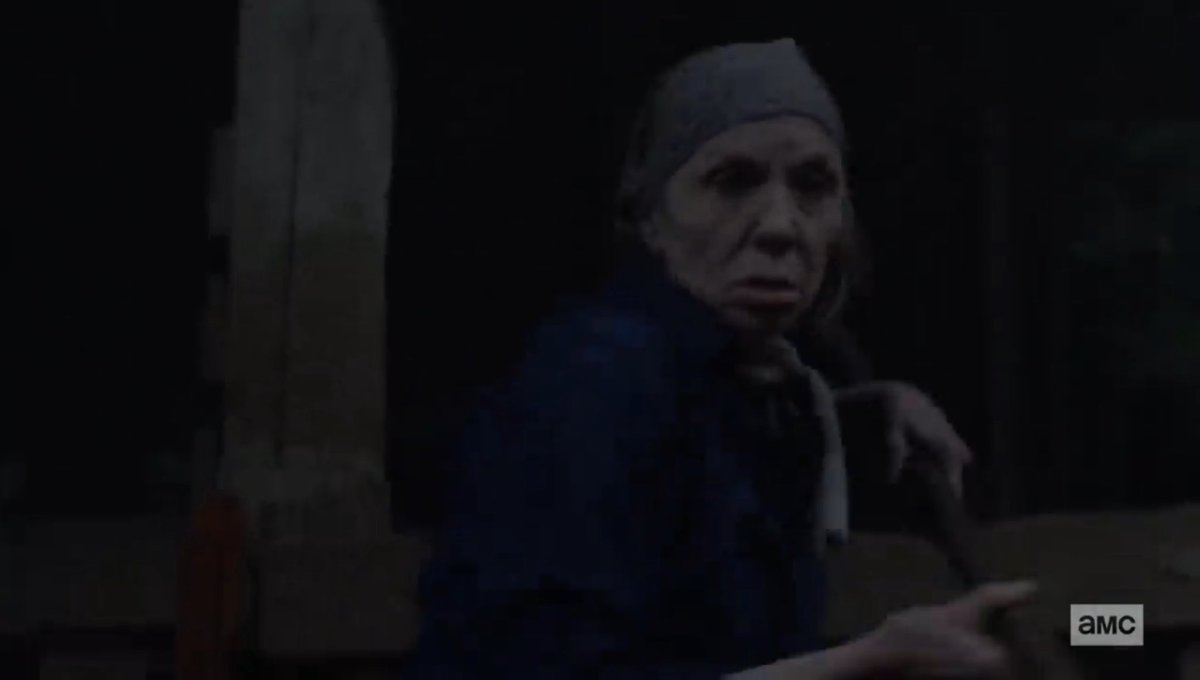 TWalkingDWorld's tweet photo. Tammy Rose and Earl using their final moments in life to protect children. ❤️
#TheWalkingDead https://t.co/TVuZQxx6LN