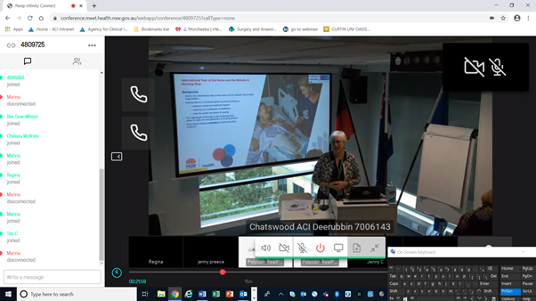 Great to be able to be part of  the celebrations remotely listening to <a href="/NSWChiefNMO/">Jacqui Cross</a> speak of what is planned for the #YearoftheNurseandMidwife.  Very proud to be part of this dedicated, skilled and compassionate profession. <a href="/nswaci/">NSW Agency for Clinical Innovation</a> thank you <a href="/LindaSoars/">Linda Soars</a> and team for organising.