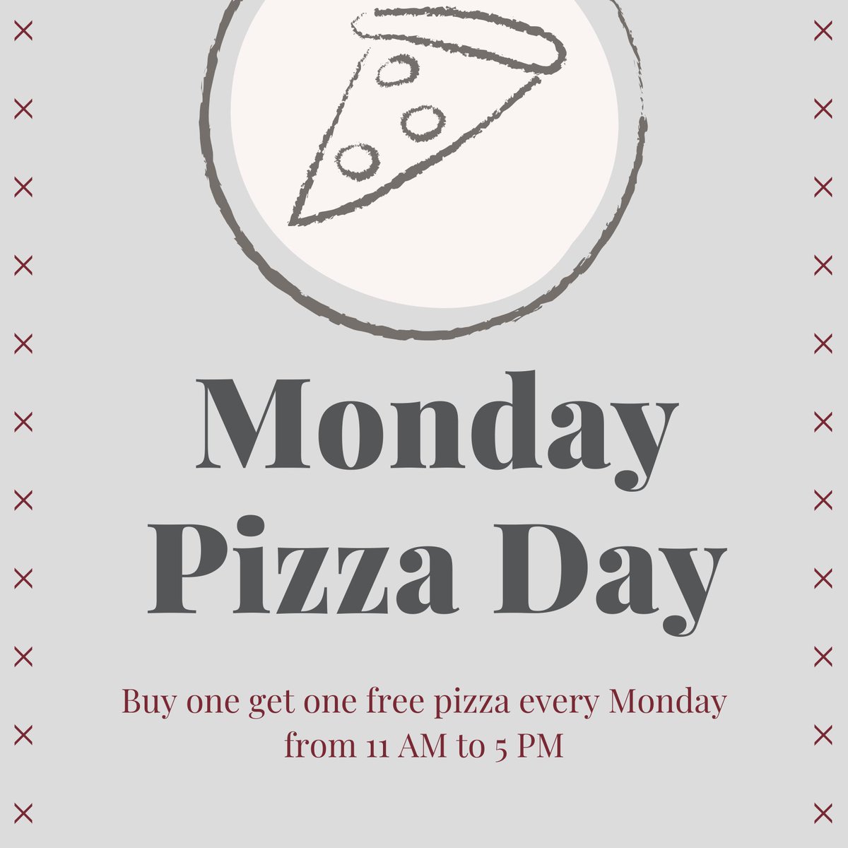 settimobali's tweet photo. Wow, it's MONDAY again ~ means FREE PIZZA for everyone!

#pizzagoals #pizzaislife #pizzalovers #pizzatime #foodie #instafood #pizzalover #italianfood #pizzeria #pasta #pizzalovers #yummy #delivery #love #foodphotography #dinner #cheese #foodlover #restaurant #pizzaria #pizzas https://t.co/ChPTsyPWuD