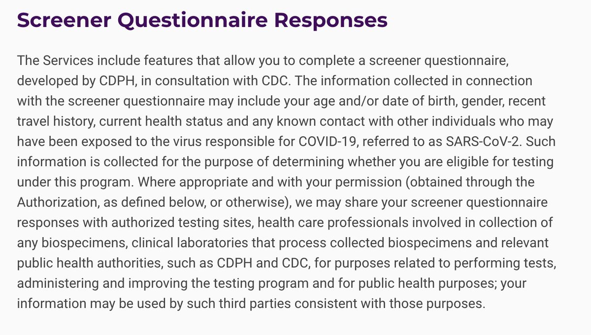 If you fill out a coronavirus screening questionnaire at a doctors' office, hospital or through an appointment with a telemedicine provider, your medical data is covered by HIPAA. Verily/Google, not so much: