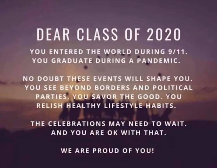 We love you <a href="/lyman_2020/">Lyman Class of 2020 ✰ ✰ ✰</a>! 💙💛