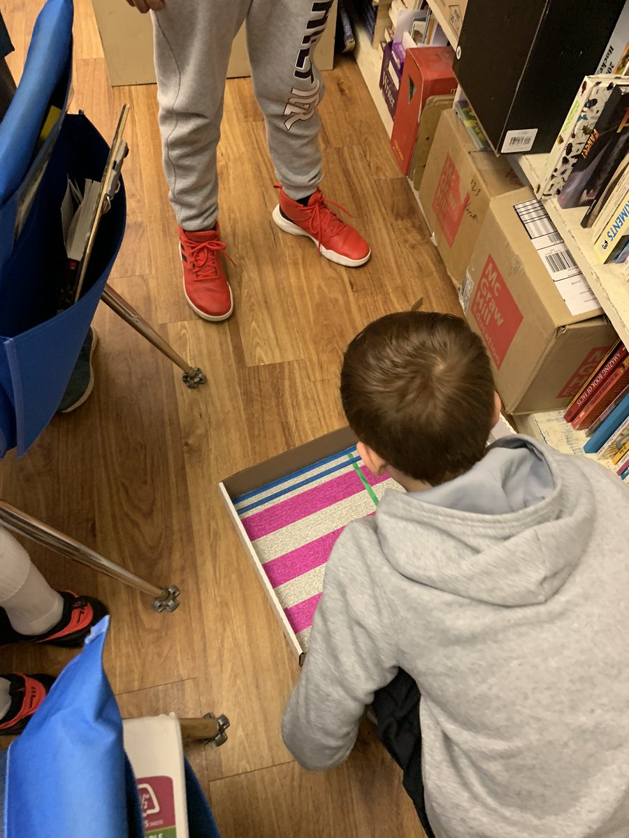 MrsHogan8's tweet photo. “STEAMing” through the day, creating fun recess games the kids can play at home during Virtual Learning Days! PART 3 @MontvilleTwpSch @HilldaleSchool #hilldalehuskies #fabulousinfourth https://t.co/mh7BP4iCs1