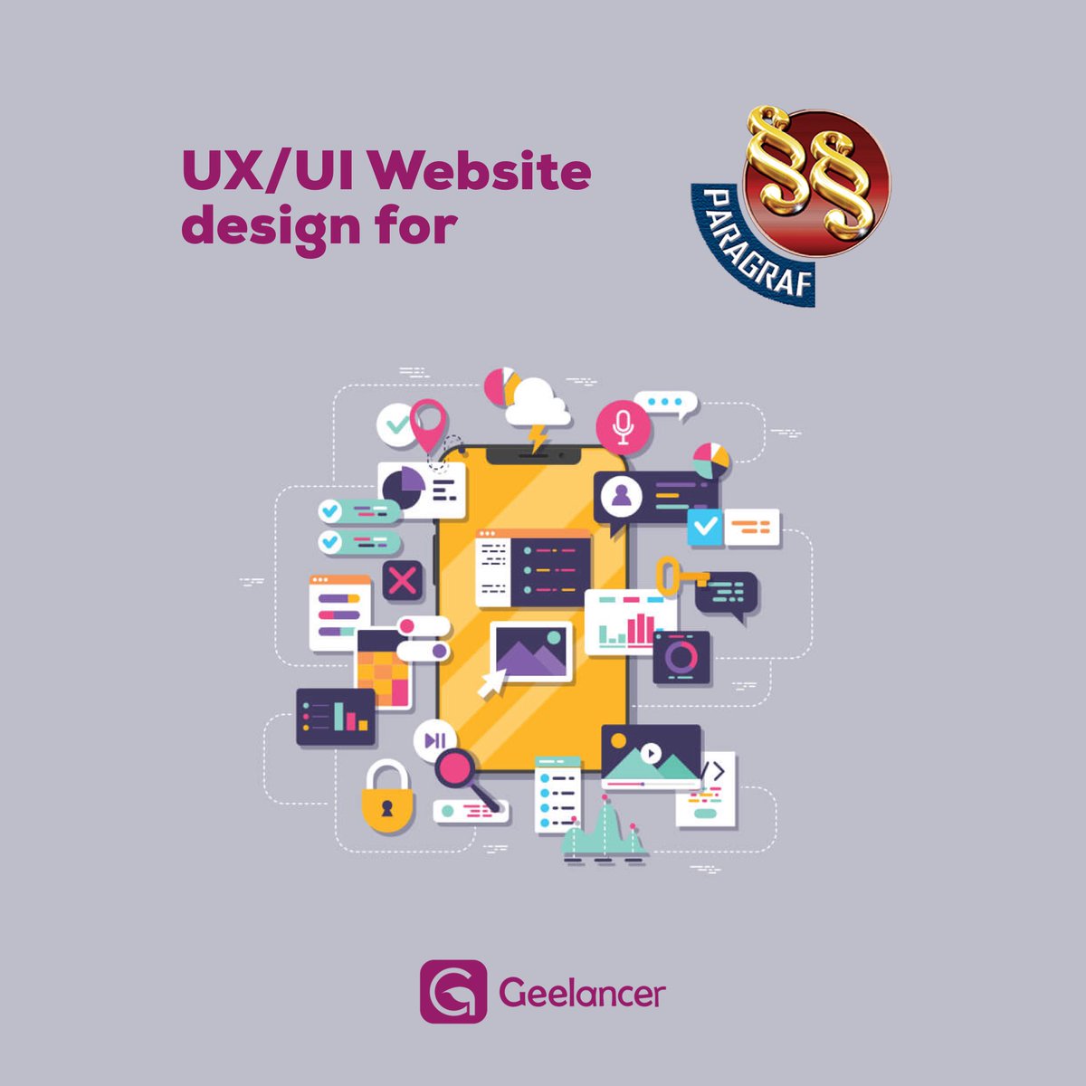 Call to UX/UI web designers. Paragraf Lex needs your help. Apply here 👉🏻 bit.ly/GeeParagraf