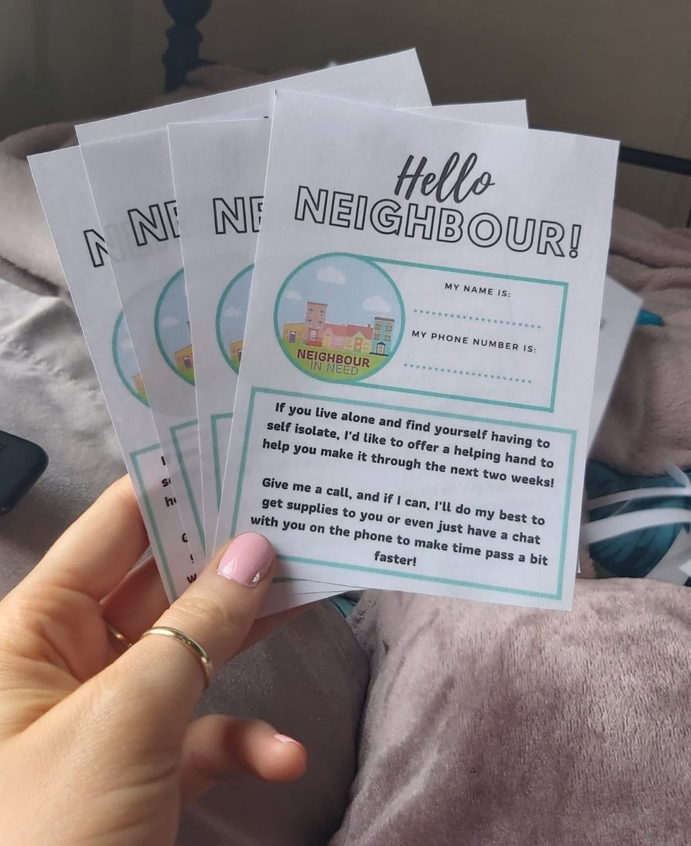 We all need to start thinking’s about doing this for our neighbours #commmunity #bekind