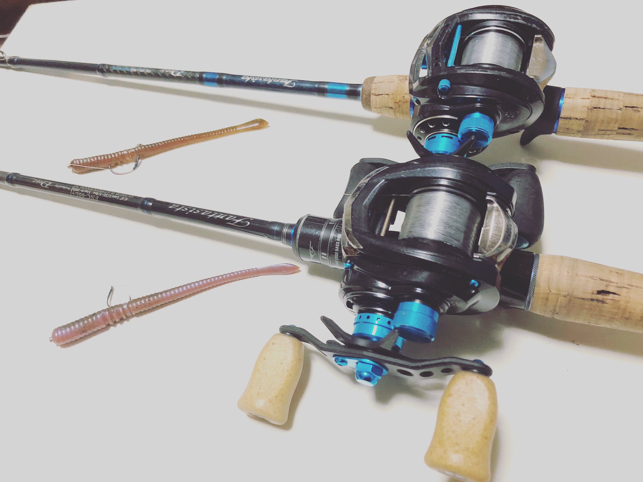 みら 最近釣ってるネコリグのタックル載せてみました T Co U2xors3wxv Bassfishing Dstylefishing Dstyle トルキーストレート ネコリグ Abugarcia Deez Deez66l Deez69l Ltx Ltxbf8 Toray エクスレッド バニッシュ