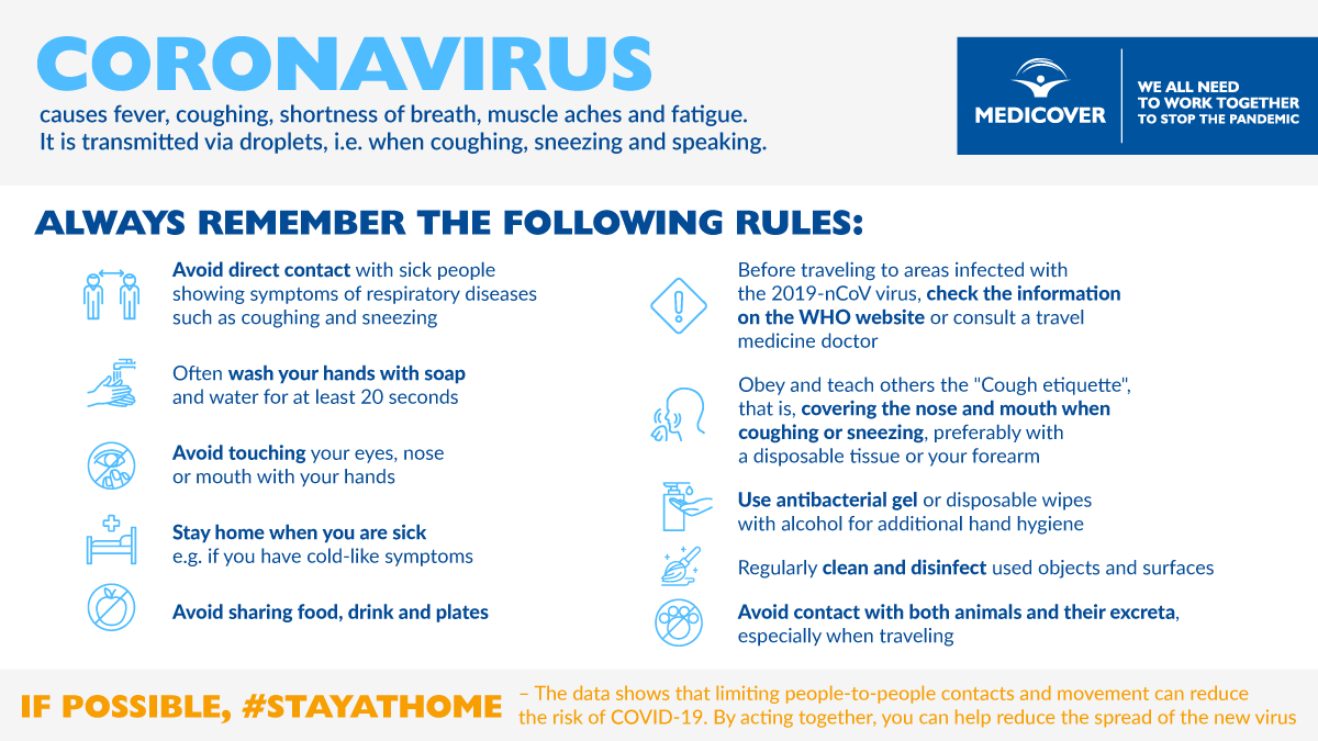 JSHealthandCare's tweet image. An important part of #prevention are simple rules to follow: remember about hygiene, including handwashing, use disinfectants, remember about cough hygiene and ensure a clean workplace. 
If possible work remotely and avoid large groups of people. 
#staysafe #stayathome