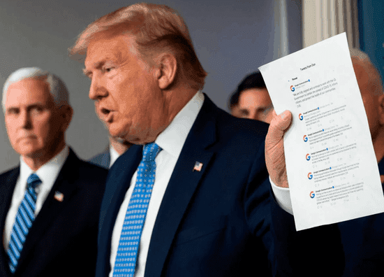 Gizchina's tweet photo. #Trump #Google_CEO https://t.co/DHYaKcVPbq https://t.co/CoNMi6qGjW