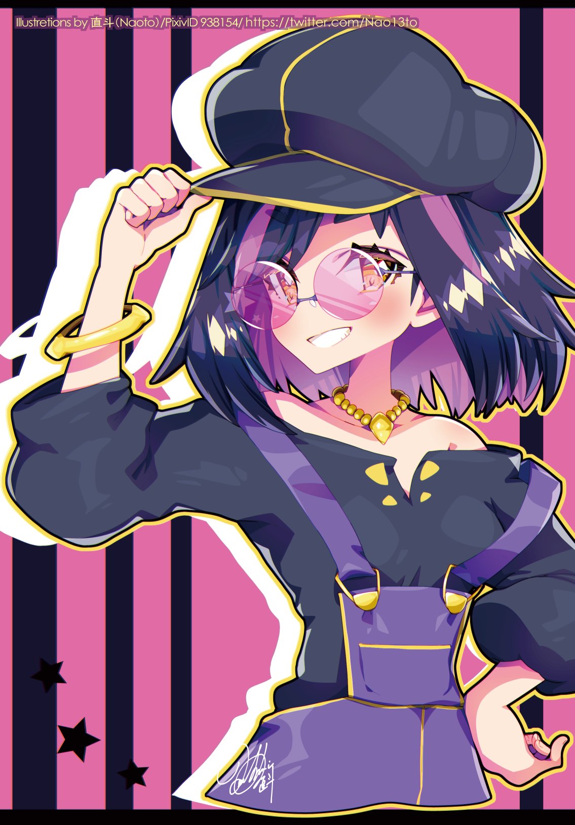 直斗 テーマ キャスケット イラスト お絵かき 一次創作 T Co Zds13ej4dj Twitter