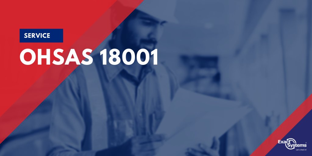 exactsystems's tweet photo. #OHSAS18001 is an international standard that provides a framework to identify, control and decrease the risks associated with health and safety within the workplace. This week wee will share more on this standard and our services based on it. #UKManufacturing #UKmfg #GBmfg https://t.co/3IVV8YQhxd