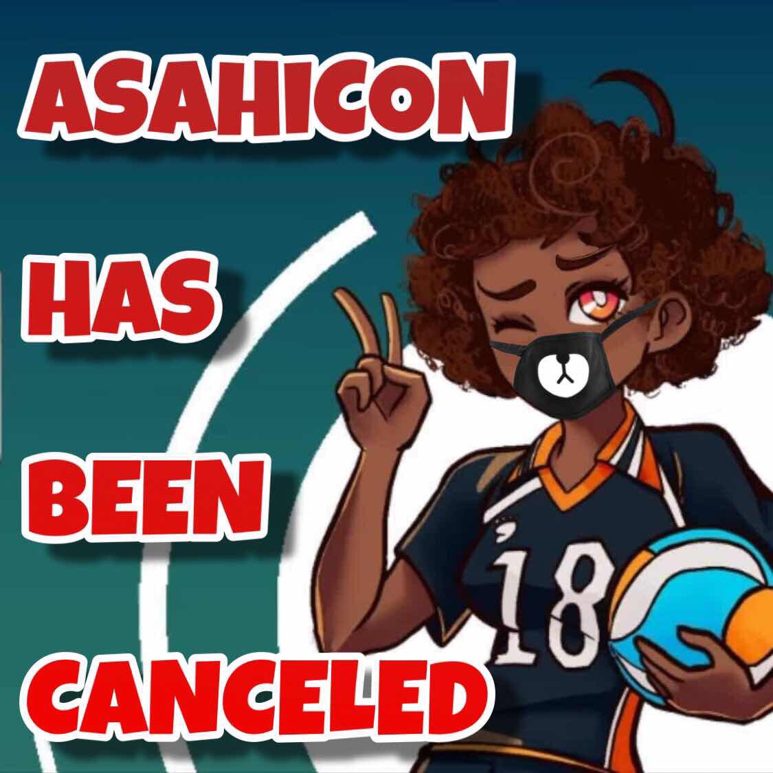 ASAHiCon's tweet image. We are sad to announce that ASAHiCon has been canceled due to health concerns/removing the risk of spreading Coronavirus (COVID-19). The health and safety of our staff members, vendors, artists, and everyone visiting is our first priority. We hope we’re able to see you next year!
