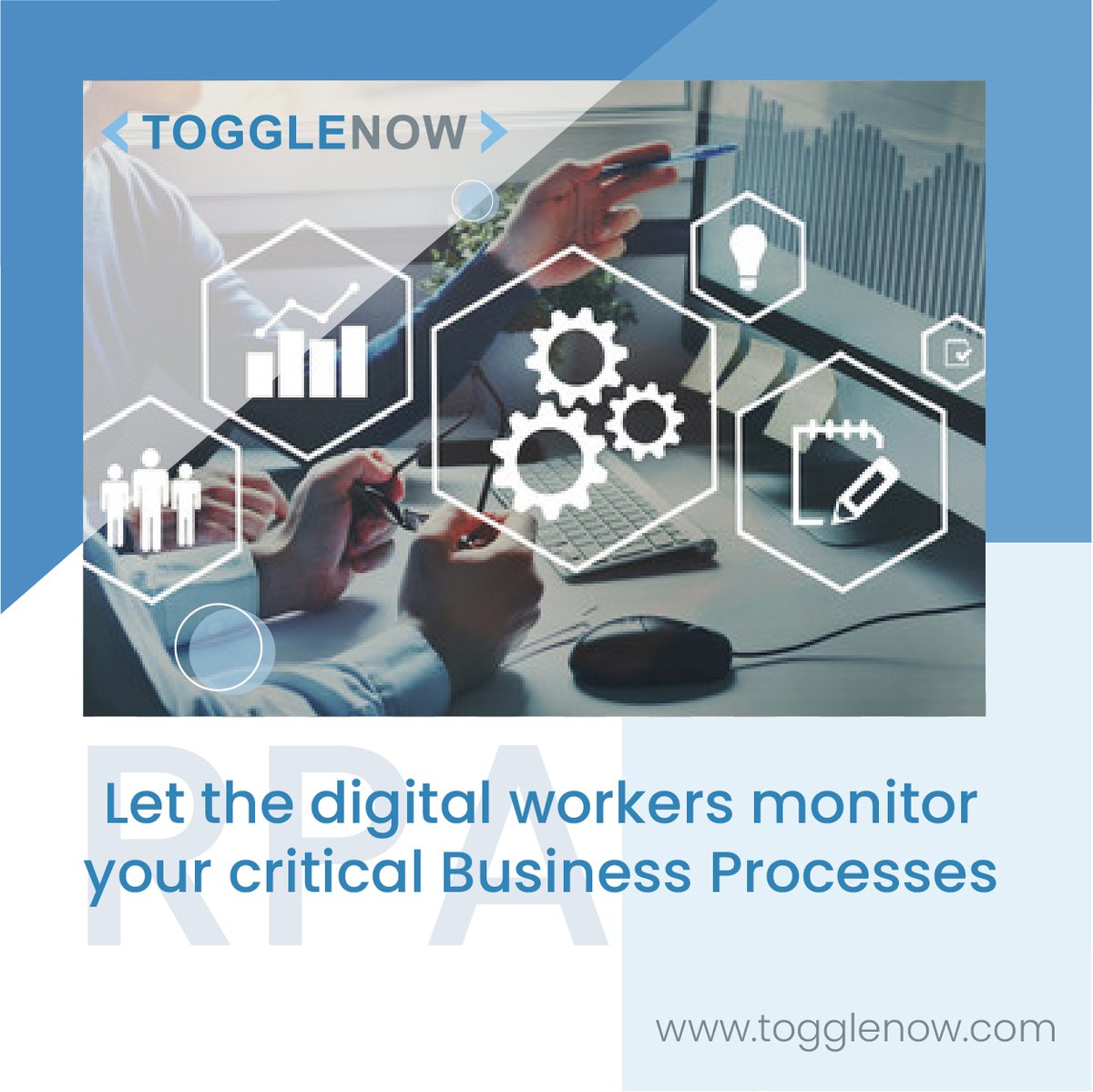 TNowSoftware's tweet image. True! Now BOTs can monitor your critical business processes! Integrate your key systems with Robotic Process Automation (RPA). Ask us for the right use cases! Let&apos;s start to automate! bit.ly/sap-rpa #botsolutions #RPA #SAPRPAOfferings #Sapautomation