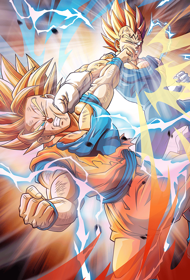 Vegito card [Bucchigiri Match] by maxiuchiha22