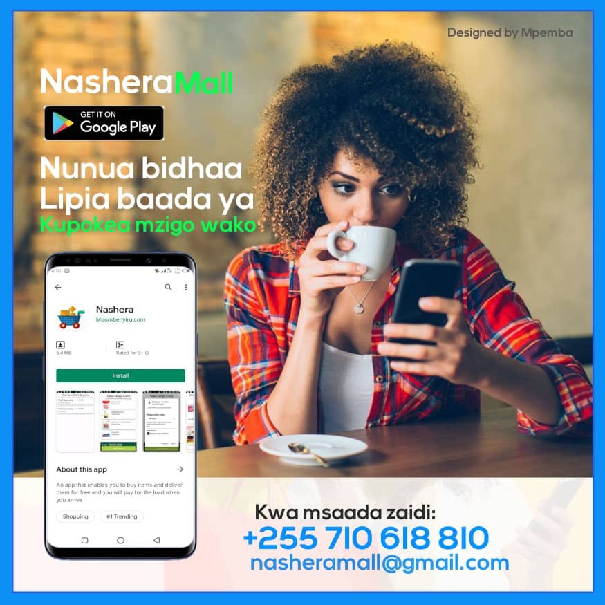 GraphicsMpemba's tweet photo. Social media poster design 
client: #NasheraMall https://t.co/ptnTsn8uZI