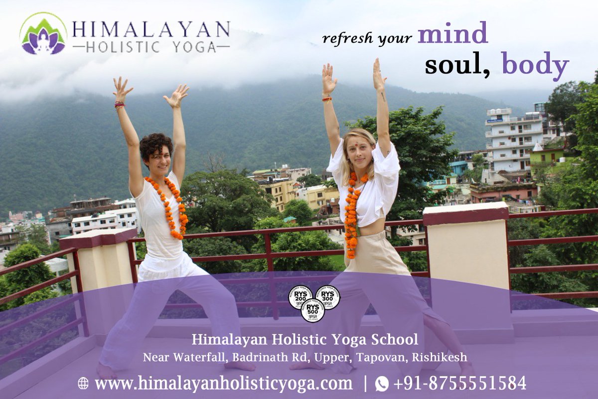 HHY_TTC's tweet photo. Change the way you live... Join advanced Yoga Psychology Teacher Training at Himalayan Holistic Yoga, Rishikesh. 
#YogaTeacherTraining #Yoga #YogaRishikesh #YogainIndia #YogaSchoolIndia #YogaforHealth https://t.co/oTB1cPNLER