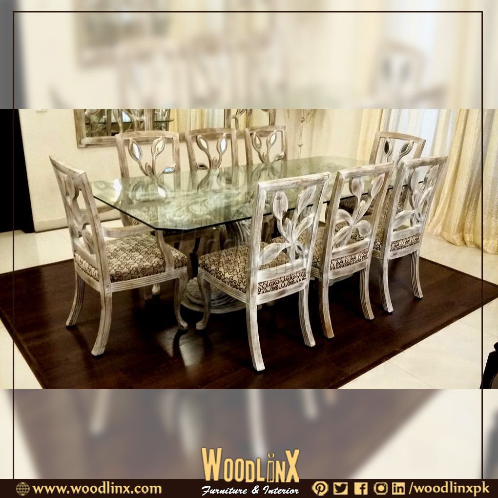 Take style to a whole new level with the antique finish and eye-catching features of this beautiful dining set!

#dinningtable #dinningtables #design #designerfurniture 
#karachi #pakistan⠀
#table #woodwork #woodlinx⠀
#woodlinxpk #woodlinxpkdesign #woodlinxfurnitureandinterior