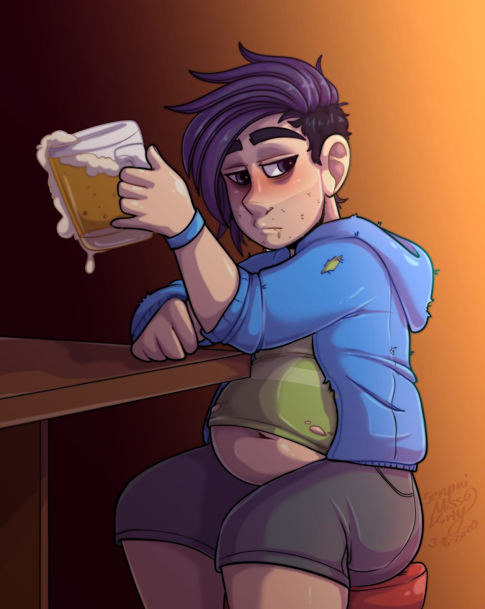 SenpaiMsKitty's tweet photo. I really really really wanted to draw shane from stardew valley like a lot cuz he is my favorite 💚 reminds me a lot of my oc jared~ https://t.co/SM7Hk0MeNf