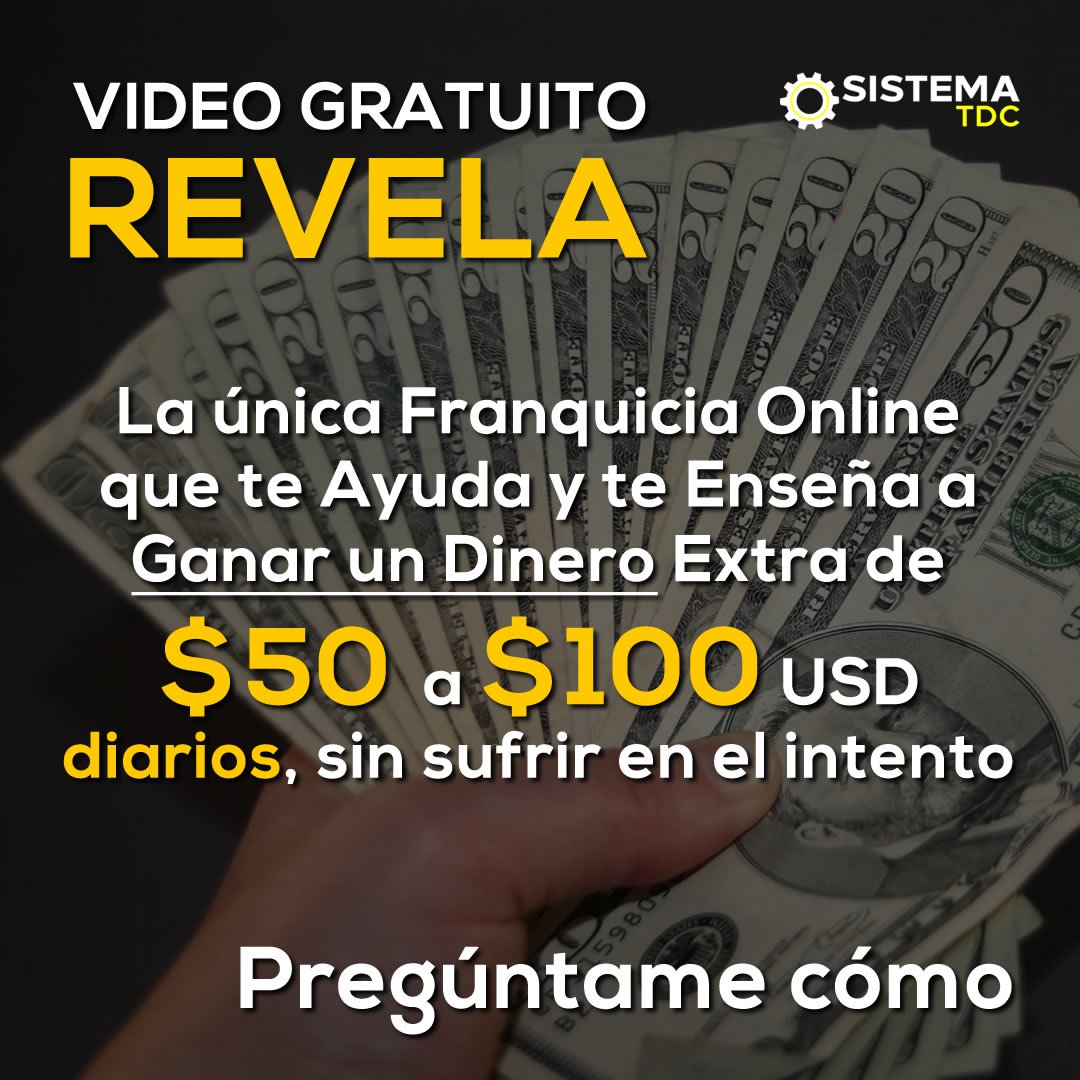 Davipelex448's tweet image. ⭕ Solo para Emprendedores(as)!!! ⭕

🔥 Si quieres empezar un Negocio Rentable por Internet, solicítame INFO o mándame un mensaje y te diré como puedes empezar.
instagram.com/p/B9yD_sknk1R/…