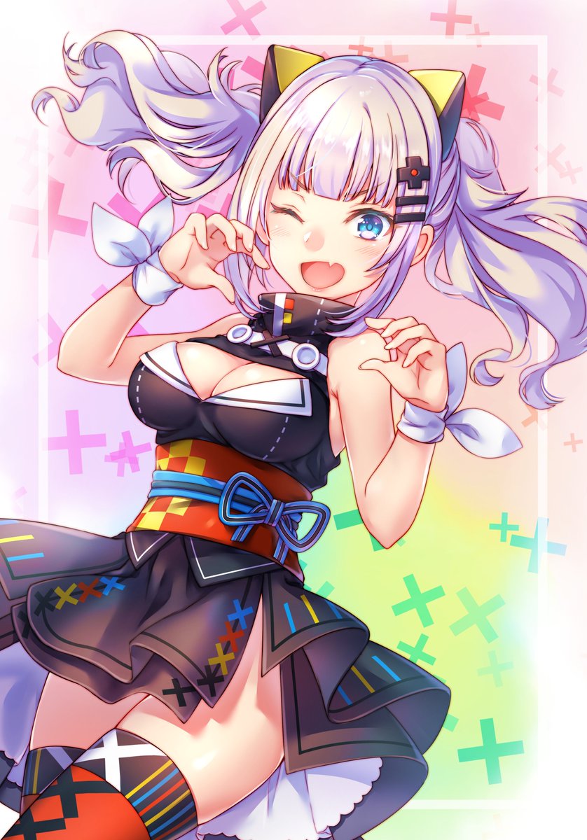 輝夜月 「月ちゃん!2018.01 ← → 2020.02#このタグを見た人は推しの初描き」|北爪久美恵| KitazumeKumieのイラスト