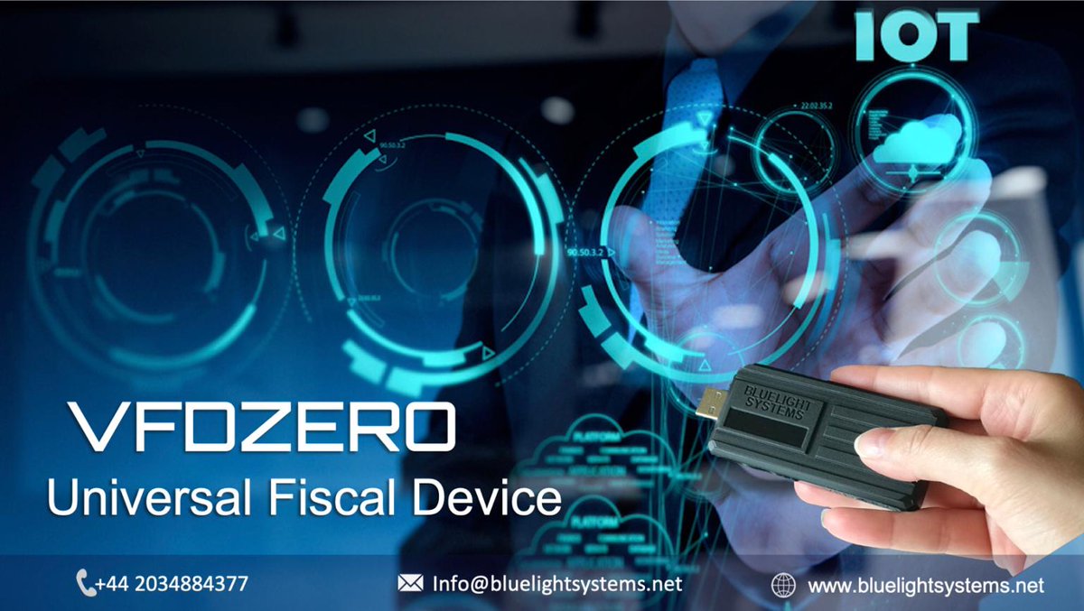 Bluelight_Sys's tweet photo. Have you heard about VFDZERO?
IoT Edge compute Technology to deploy non-invasive Universal Fiscalization System.
👉Wifi and Cellular LTE modes
#taxation #smartdubai #egov #einvoicing #governments #digitaleconomy #egovernance #smartvat #smartvfd #fiscalsystems #vat #tax #vfdzero https://t.co/qLQ8JyPzR3