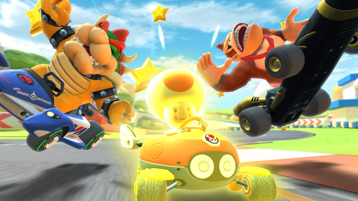Mario Kart Tour In Mariokarttour Multiplayer Races With Two Or Fewer Maximum Item Slots Where Frenzy Is Disabled You May Come Across A Super Star Item When Used The Super