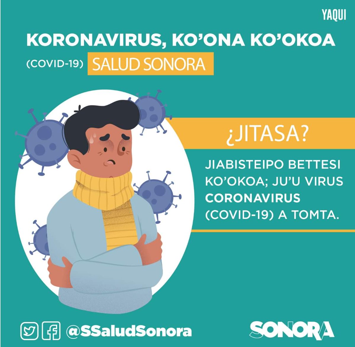 yazethan's tweet photo. #Sonoraincluyente
Medidas #coronavirus en lengua Yaqui @ClaudiaPavlovic 👏👏 https://t.co/8H4EwFAx7n