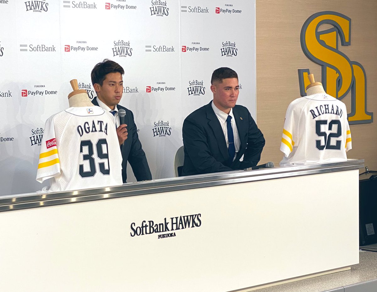 HAWKS_official's tweet photo. 【プレスリリース】支配下選手契約について
#sbhawks 
https://t.co/285rnlwqD4 https://t.co/s2f53svt24