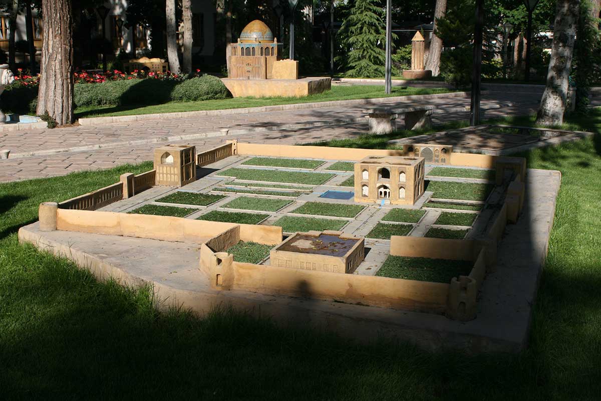 We're going to another garden in my Iranian cultural heritage site thread this evening, the Iranian Art Garden Museum. It has models throughout of buildings in Iran, of which many of the originals I have already posted about in this thread. It is located in Tehran.