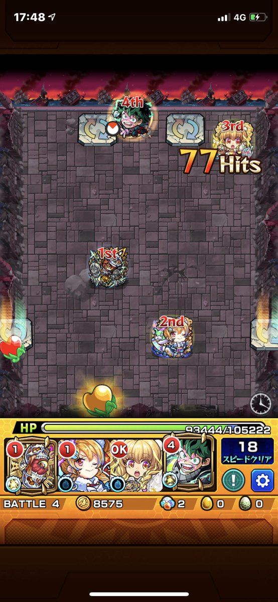 モンストちゃんねる モンスト アクノロギアを全ゲージ飛ばしワンパンwwwアイツが超火力発揮キタ ゚ ゚