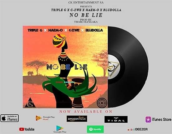 EmpiaInc's tweet photo. TripleG: #NoBeLie Ft: #Czwe X #BLUDOLLA X #HaemO - Music on All Digital Platformsπ£π£π£ π₯π₯π¨π¨π¨πππ
https://t.co/0evJDhecSj https://t.co/H9aIgq6S1w