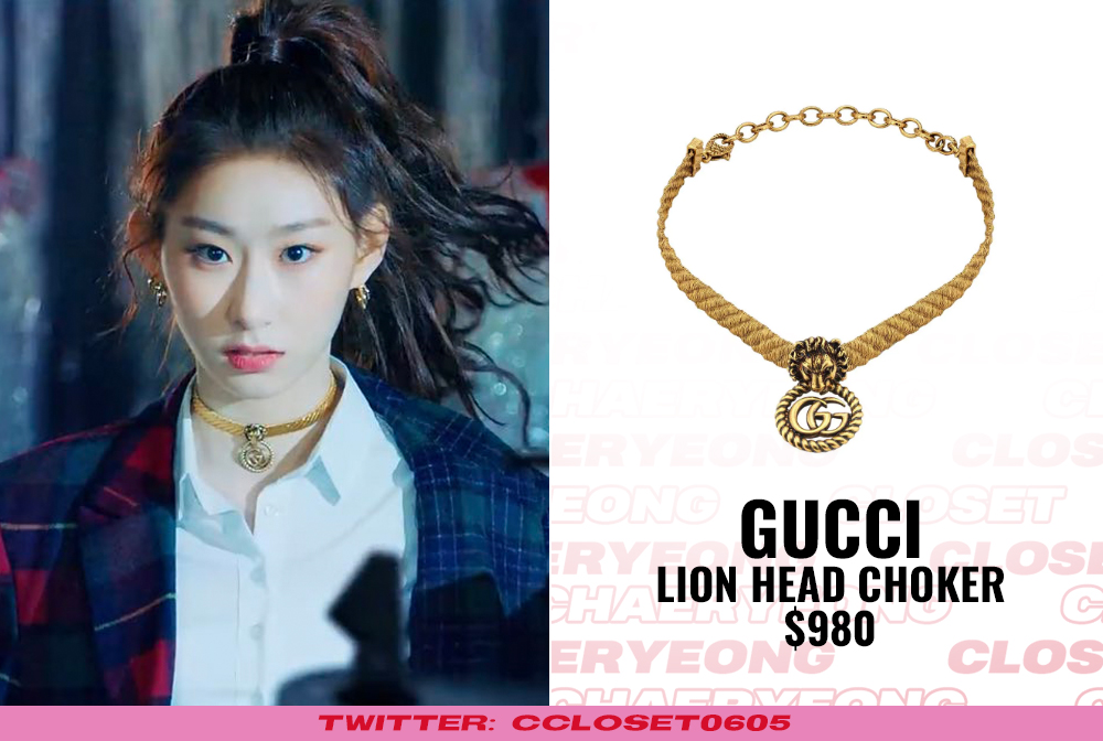 CCloset0605's tweet photo. [MV] @ITZYofficial #CHAERYEONG Wannabe Music Video:

@gucci Lion Head Choker, Black Web Boots
#DANIELLEGUIZIO Wool Oversized Plaid Blazer, Pleated Plaid Mini Skirt

#ITZY #있지 #채령 #CCloset0605 https://t.co/goJ1aVAJoJ