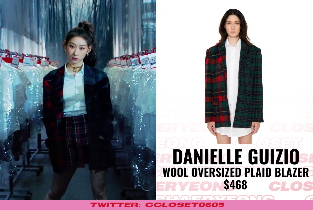 CCloset0605's tweet photo. [MV] @ITZYofficial #CHAERYEONG Wannabe Music Video:

@gucci Lion Head Choker, Black Web Boots
#DANIELLEGUIZIO Wool Oversized Plaid Blazer, Pleated Plaid Mini Skirt

#ITZY #있지 #채령 #CCloset0605 https://t.co/goJ1aVAJoJ