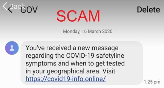 UTSCybersec's tweet photo. Warning: This Government impersonation scam text tries to trick you into installing software that will steal your banking credentials. Do not click on links in suspicious texts.
#ThinkSecurely https://t.co/GMI47Lyjjd