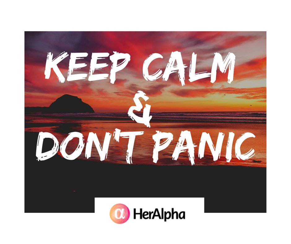 HerAlphaHQ's tweet photo. At a time when the stock markets across the globe are volatile &amp; there is widespread panic about COVID-19,it is best to stay calm &amp; not panic. Stressful situations like this are inevitable,the secret to get past this to stay calm. This too shall pass.
#staycalm #mondaymoneymantra https://t.co/ydtcpwiVlI