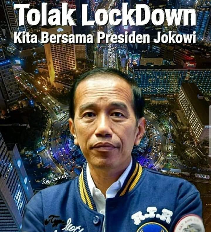 KDadangtea's tweet photo. Gk perlu LockDown...kita blom siap
#StopPolitisasiCorona https://t.co/YAEjtIa4vY