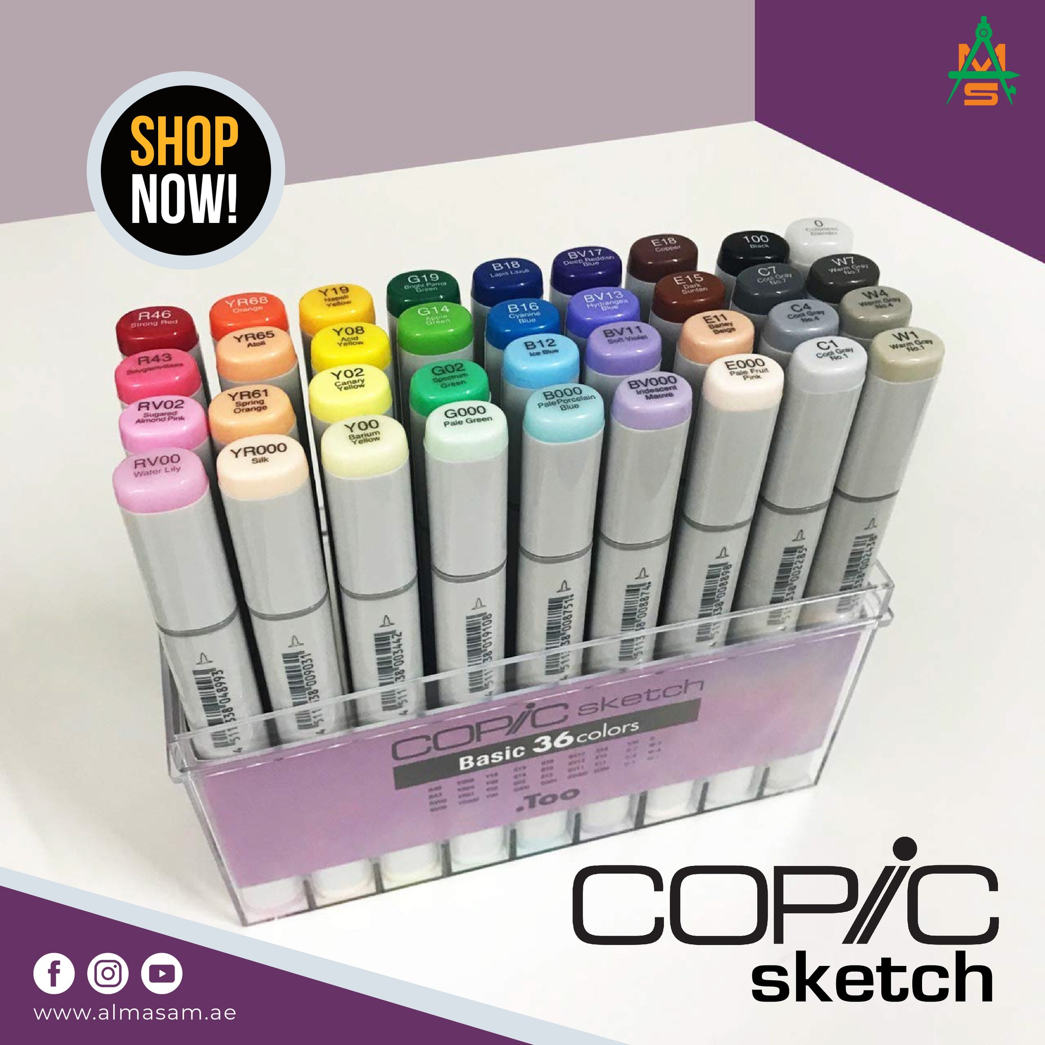 Copic Sketch Marker Sets Art Department LLC