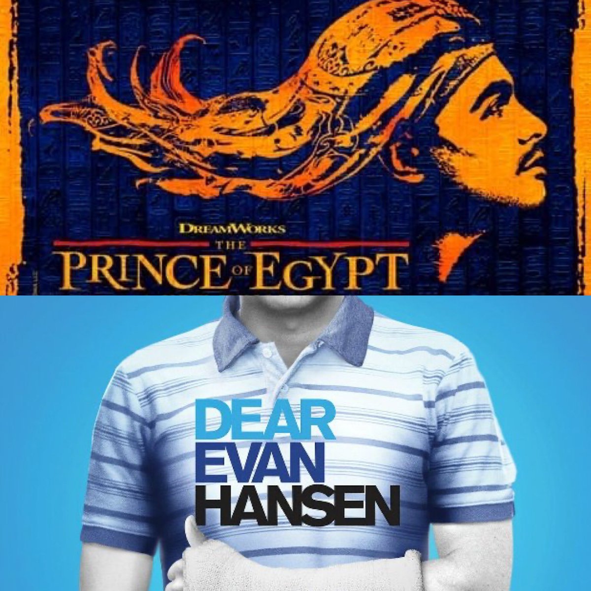 3 x tickets available for Prince of Egypt this evening 7.30pm 16th March. Our guests have had to return to the US earlier than planned. Tickets are Row E - 32, 33 and 34 in Stalls. £75 a ticket. Open to offers. 

1 x Dear Evan Hansen too, tonight, 16th March, Stalls, Ono.