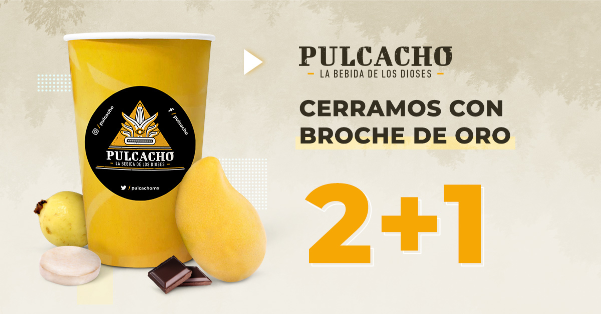 pulcachomx's tweet photo. #Promoción de cierre en este #VL20

En la compra de 2 #Pulcachos llévate 1 litro de #refill #gratis, aprovecha y no te quedes con las ganas.

#PulcachoPaLaBanda https://t.co/IGeGYqdtbe