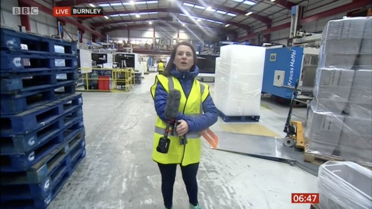 Our MD @davewalker24 was at the fantastic facilities at <a href="/WhamWorld/">WhamWorld</a> this morning where <a href="/BBCBreakfast/">BBC Breakfast</a> wanted to find out how #BrilliantBurnley businesses like ours are responding to the #coronavirus.