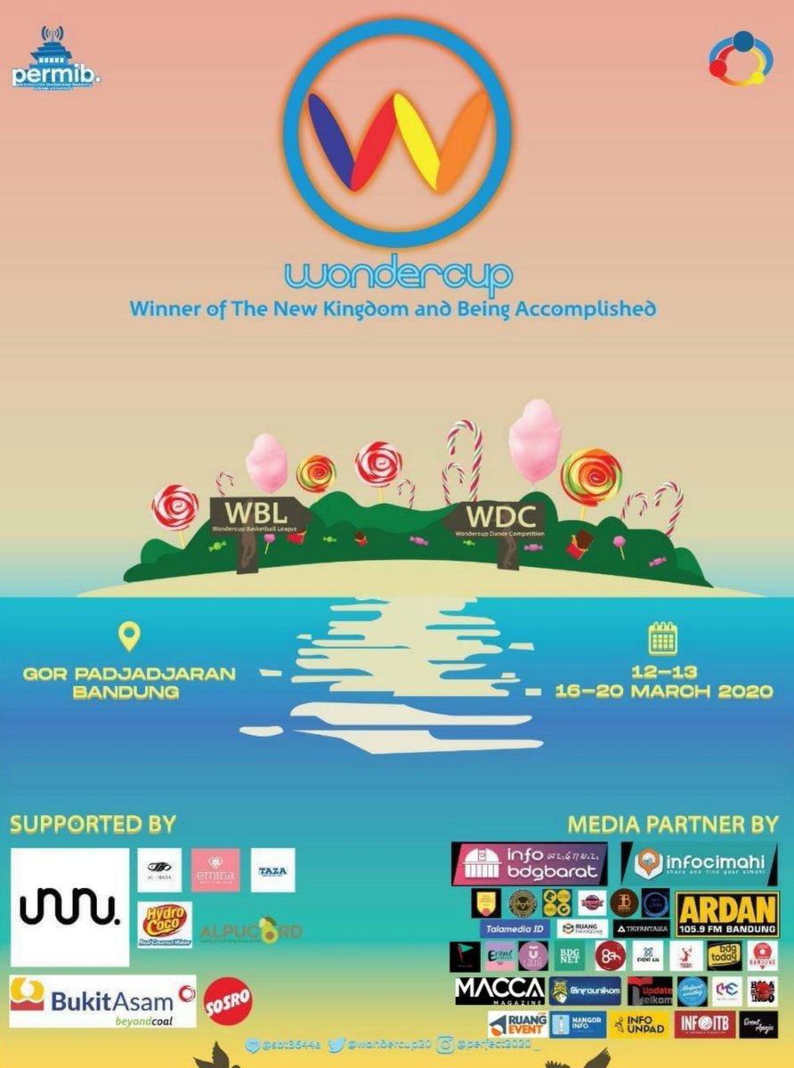 What's up good people!!!🎩
We have a hot news for all of you guys, this time we're back with the challenge🙌✨ The biggest BASKETBALL and MODERN DANCE competion in Bandung🌠

instagram.com/p/B9yTUCAB7FR/…