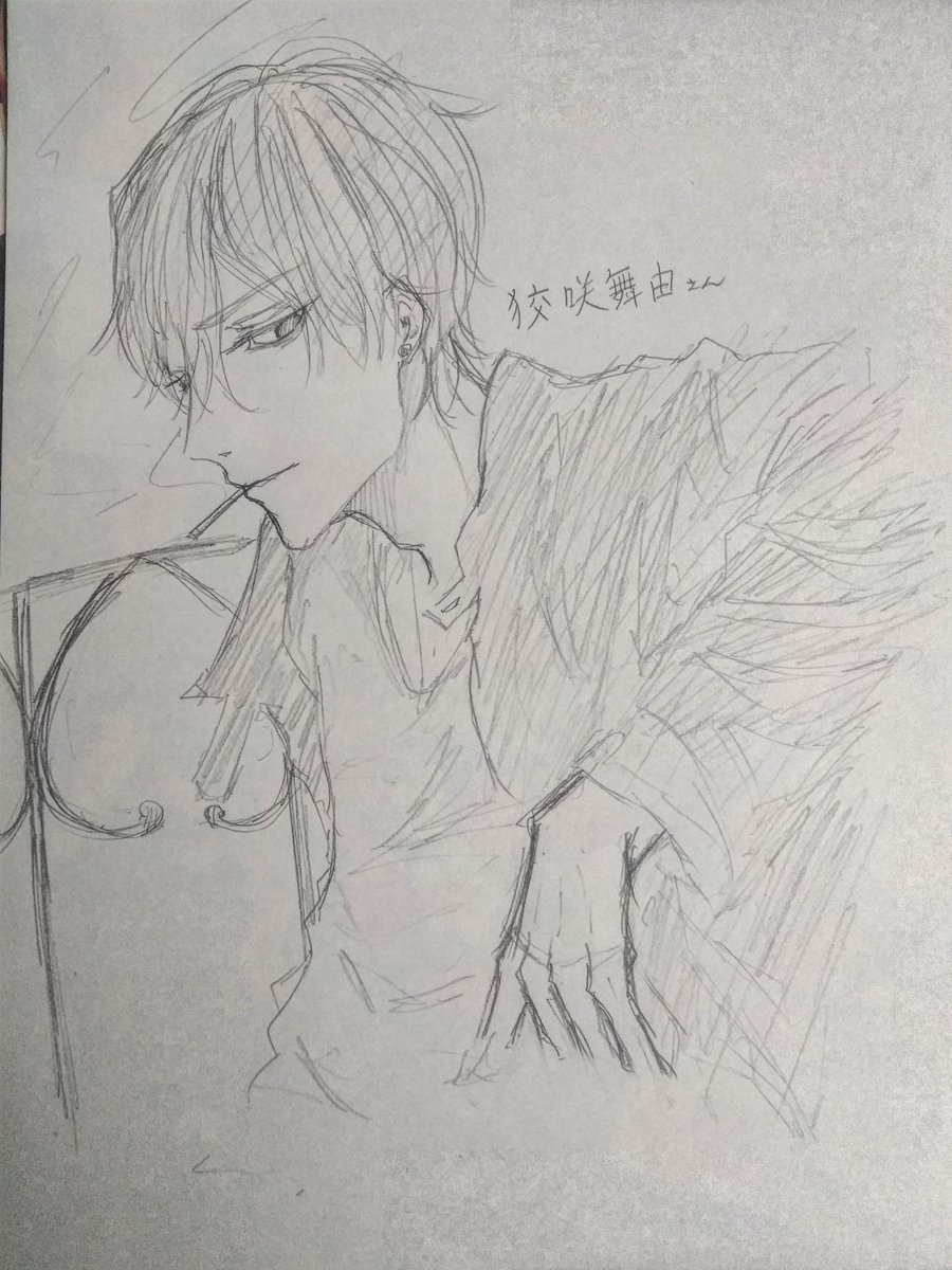 澪音 على تويتر 相互フォロワーさんが私の画像欄の絵を適当に漁って御自身の絵柄で描いてくれないか 狡咲舞由さん Szyftgmcd の イラストお借りしました どのイラストもかっこいいです
