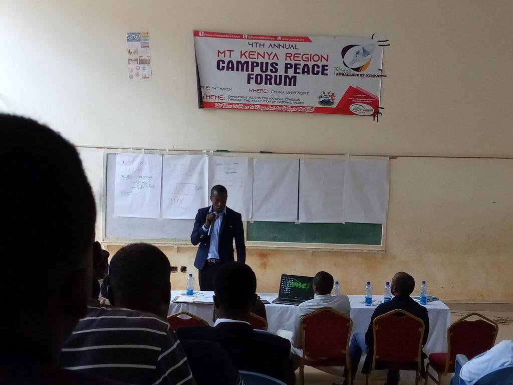 PAK_Meru's tweet photo. Last Saturday's event at Chuka.. the peace forum was educative 🥳 long live PAK @PeaceAmbsKenya https://t.co/N7fDmEUdjO